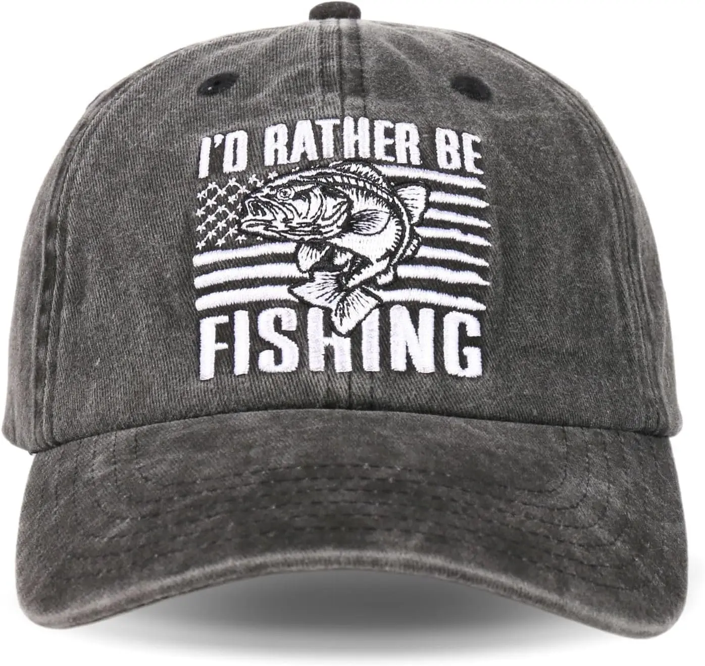 Fishing Gifts Cap for Men, Fishing Lovers, Funny Adjustable Embroidered Fishmen Gifts for Birthday, Christmas Black
Fishing Gifts Cap for Men, Fishing Lovers, Funny Adjustable Embroidered Fishmen Gifts for Birthday, Christmas Black