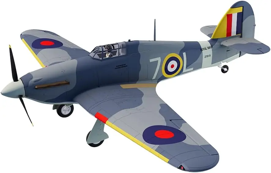 PNP 1.2m RC Warbird Fighter Airplane (Navy Grey) - Transmitter, Receiver, or Battery Not Included
PNP 1.2m RC Warbird Fighter Airplane (Navy Grey) - Transmitter, Receiver, or Battery Not Included