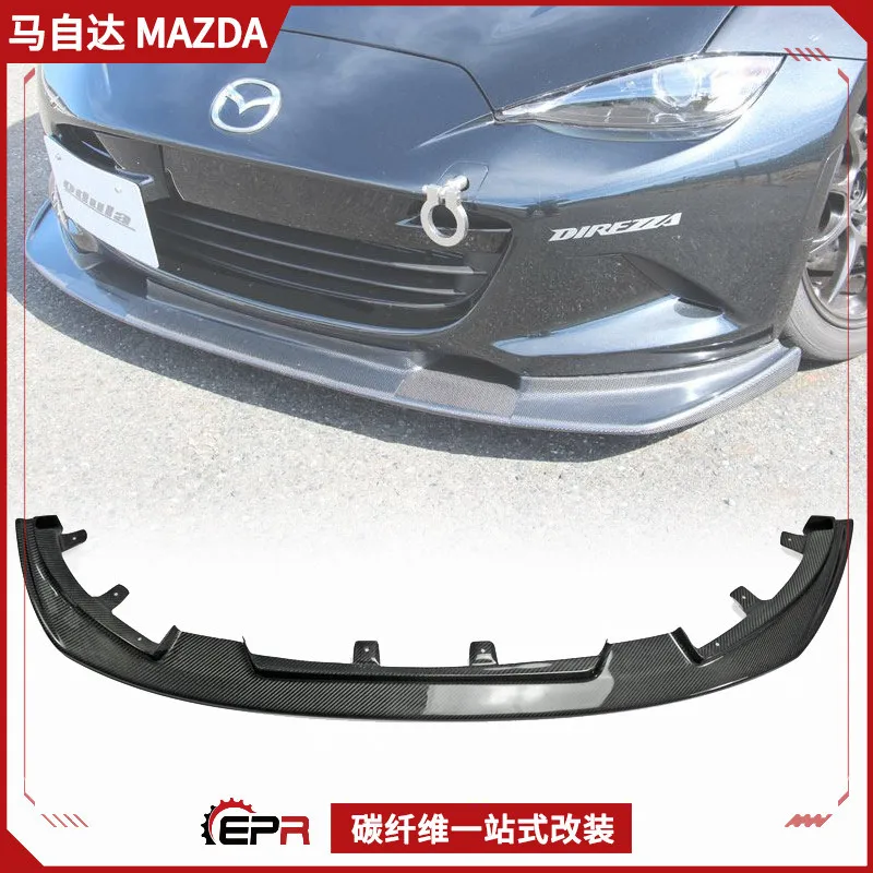 Suitable for Miata Mazda MX5 ND Carbon Fiber Retrofit RF Front Lip Chin Small Surround, Front Shovel Lip
Suitable for Miata Mazda MX5 ND Carbon Fiber Retrofit RF Front Lip Chin Small Surround, Front Shovel Lip