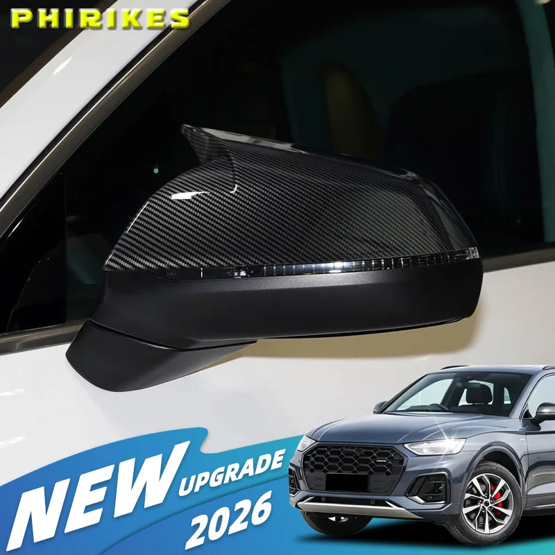 For Audi Q5 Q5L SQ5 Q7 SQ7 45 50 55 60 TDI TFSI Sline 2016-2021 Rearview Mirror Case Cover ABS Gloss Black Look
For Audi Q5 Q5L SQ5 Q7 SQ7 45 50 55 60 TDI TFSI Sline 2016-2021 Rearview Mirror Case Cover ABS Gloss Black Look