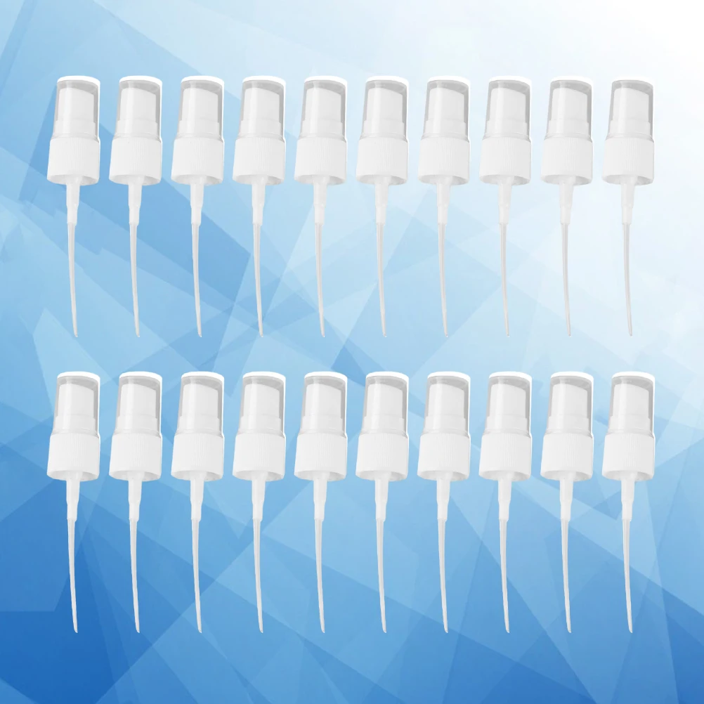 20 Pcs Spray Head Perfume Sprayer Essential Oil Travel Bottles Fine White Safe Non Toxic Replacement
20 Pcs Spray Head Perfume Sprayer Essential Oil Travel Bottles Fine White Safe Non Toxic Replacement