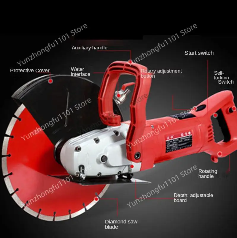 3000W Multi-function Wall Slotting Machine Electric Slotting Machine Concrete Cutting Machine + Diamond Saw Blade 220V
3000W Multi-function Wall Slotting Machine Electric Slotting Machine Concrete Cutting Machine + Diamond Saw Blade 220V