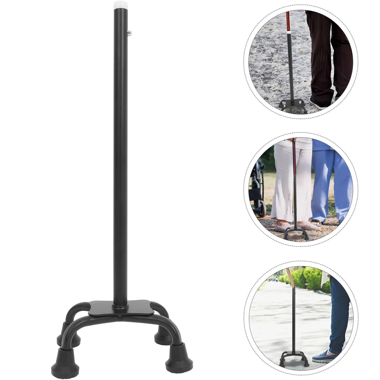 4 Points Rubber Cane Tips Quad Non Slip Foot Covers Replacement Walking Cane Accessories Stable Support for Seniors Indoor
4 Points Rubber Cane Tips Quad Non Slip Foot Covers Replacement Walking Cane Accessories Stable Support for Seniors Indoor