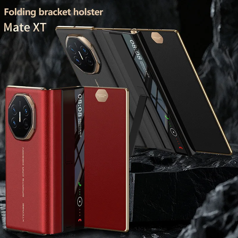 High-end Business Holster For Huawei Mate XT Ultimate Smart View Folding Bracket Full Protective Cover
High-end Business Holster For Huawei Mate XT Ultimate Smart View Folding Bracket Full Protective Cover
