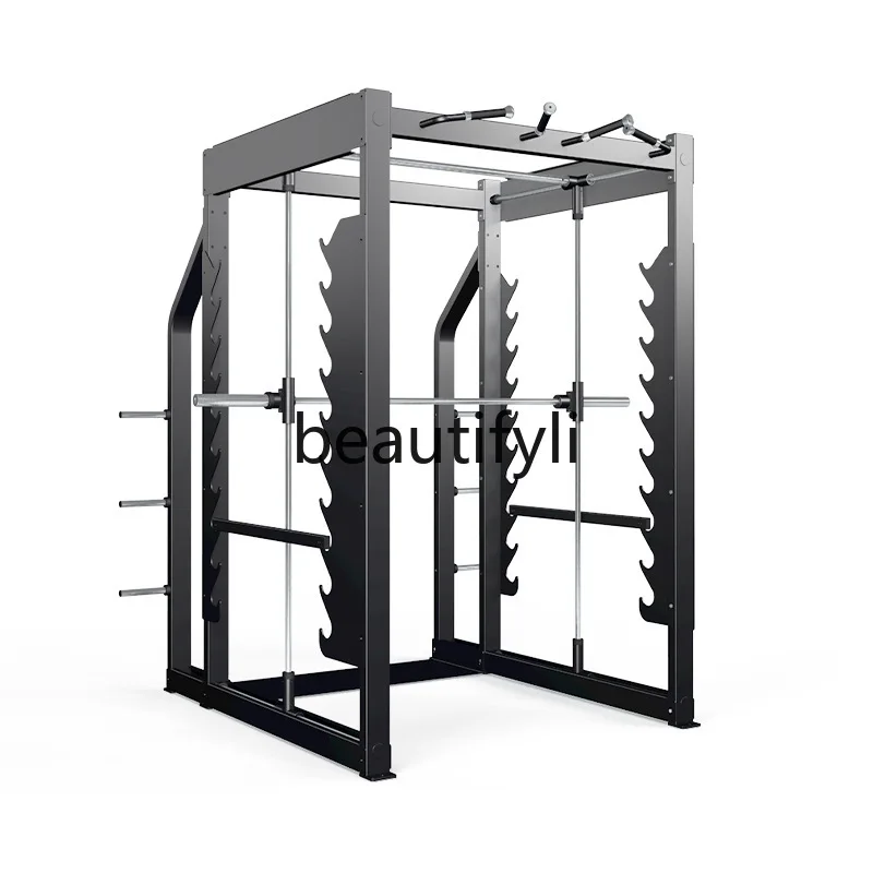 3D Smith machine comprehensive trainer, professional squat bench press gantry frame fitness equipment gym commercial
3D Smith machine comprehensive trainer, professional squat bench press gantry frame fitness equipment gym commercial