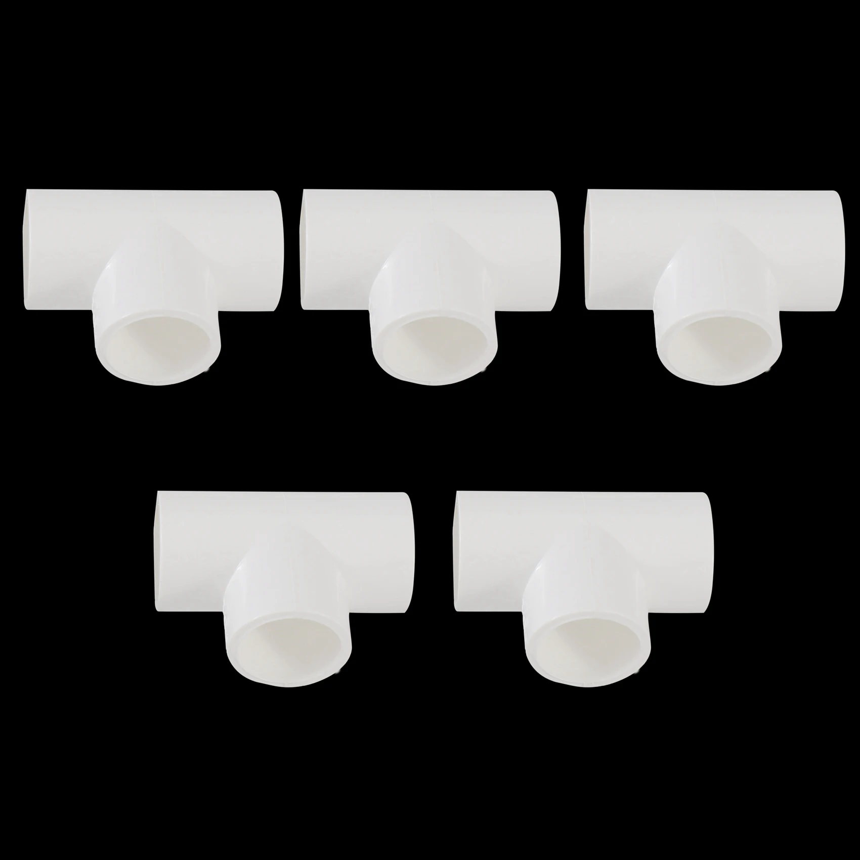 20Mm PVC Tee 3 Way Water Pipe Tube Adapter Connectors White 30 Pcs
20Mm PVC Tee 3 Way Water Pipe Tube Adapter Connectors White 30 Pcs