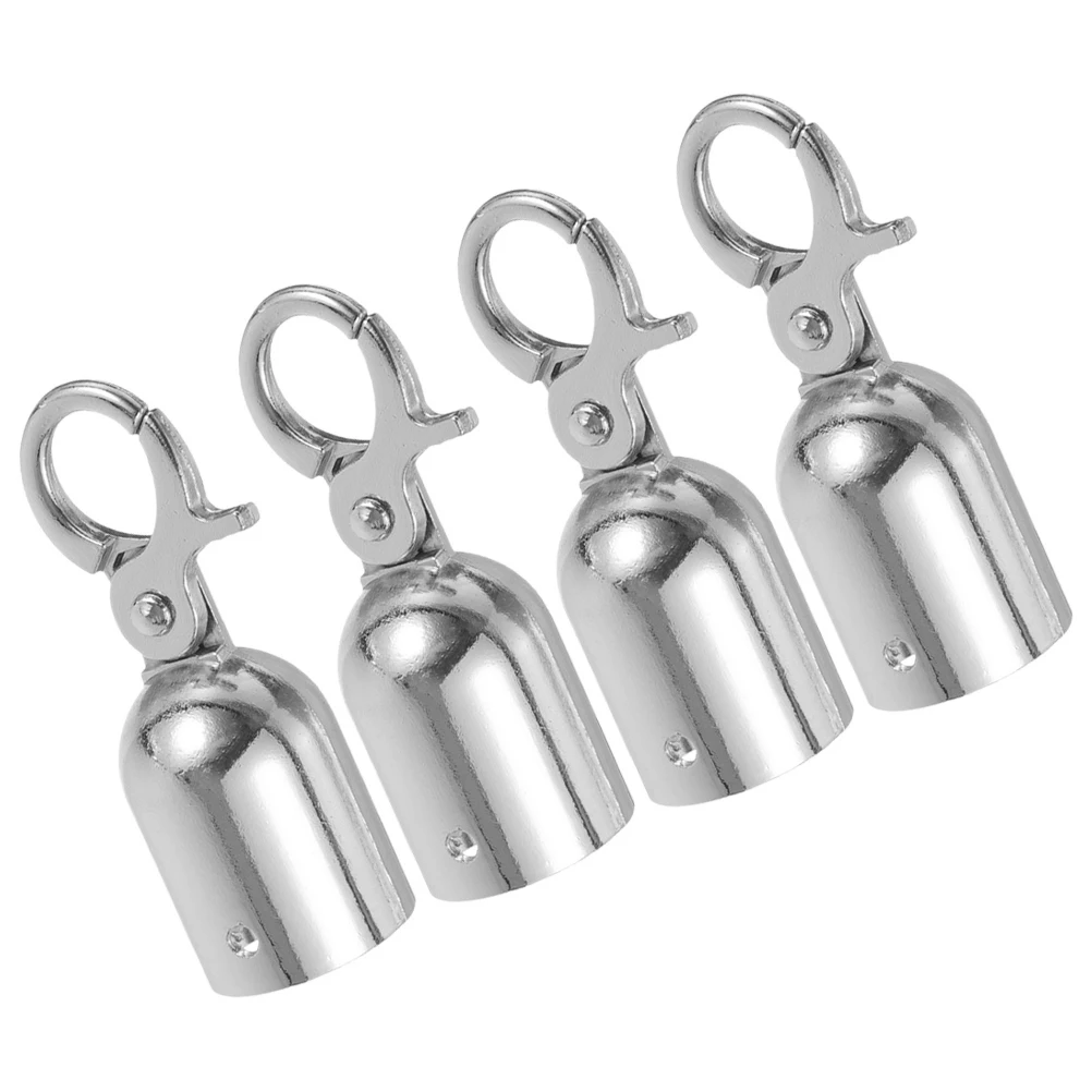 4pcs Durable Stainless Steel Railing Hooks Barrier Rope Fittings Handrail End Caps Long Lasting Easy Installation Elegant
4pcs Durable Stainless Steel Railing Hooks Barrier Rope Fittings Handrail End Caps Long Lasting Easy Installation Elegant