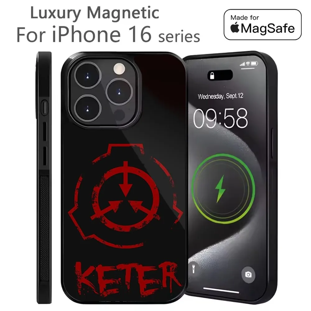 SCP Special Containment Phone Case For iPhone 16,15,14,13,12,11,Plus,Pro,Max Mini Magsafe Magnetic Wireless Charging
SCP Special Containment Phone Case For iPhone 16,15,14,13,12,11,Plus,Pro,Max Mini Magsafe Magnetic Wireless Charging