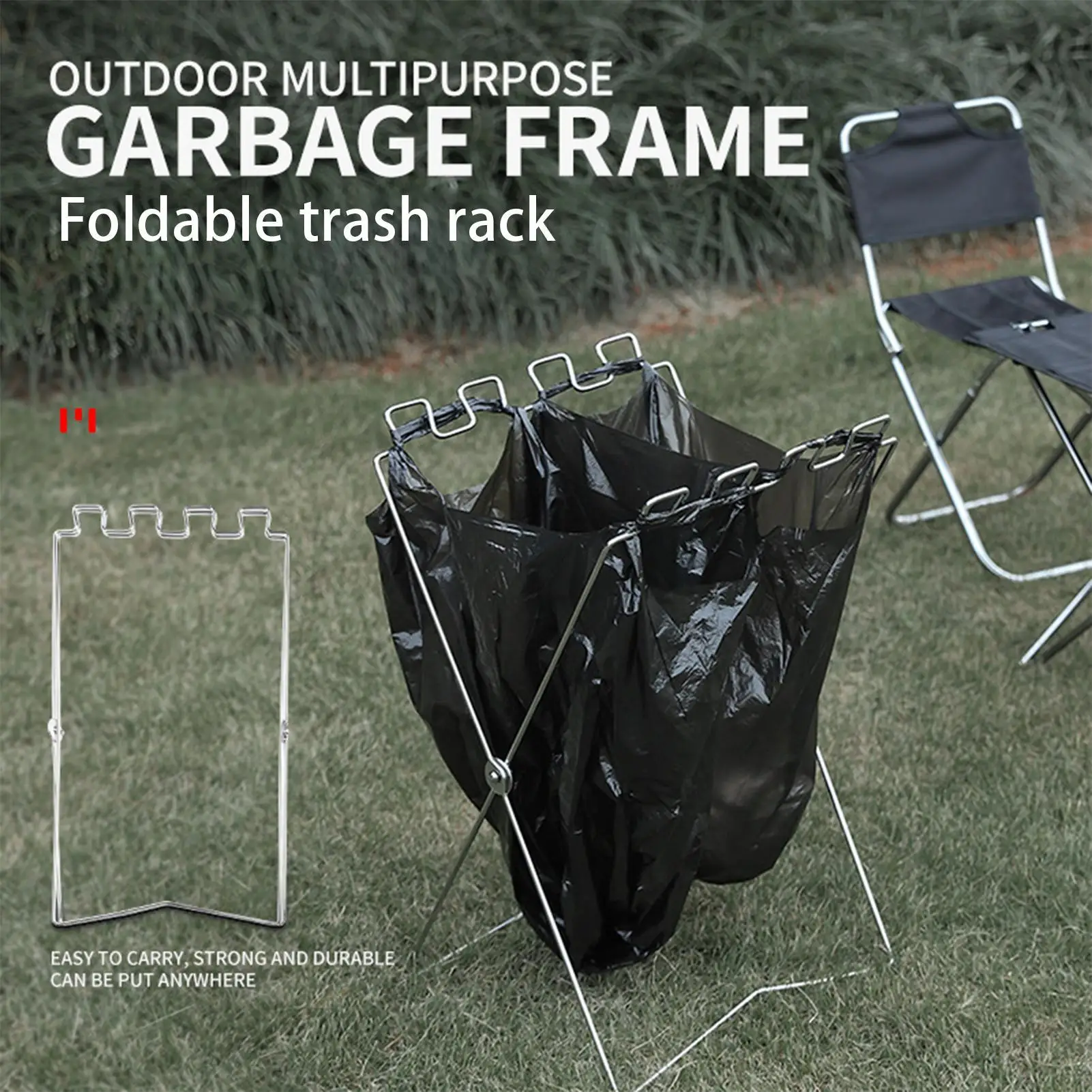 1 шт. держатель для мешка для мусора складной металлический садовый мешок для мусора опорная рамка легкий органайзер для мусора стойка для приготовления пищи на открытом воздухе
1 шт. держатель для мешка для мусора складной металлический садовый мешок для мусора опорная рамка легкий органайзер для мусора стойка для приготовления пищи на открытом воздухе