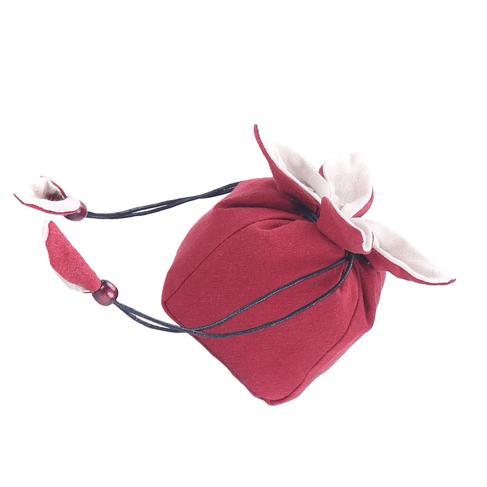 Tea Storage Bag Cotton Linen Teapot Teacup Pouch Organizer Portable Travel Bags for Tea Set with Wooden Beads Simple Design
Tea Storage Bag Cotton Linen Teapot Teacup Pouch Organizer Portable Travel Bags for Tea Set with Wooden Beads Simple Design