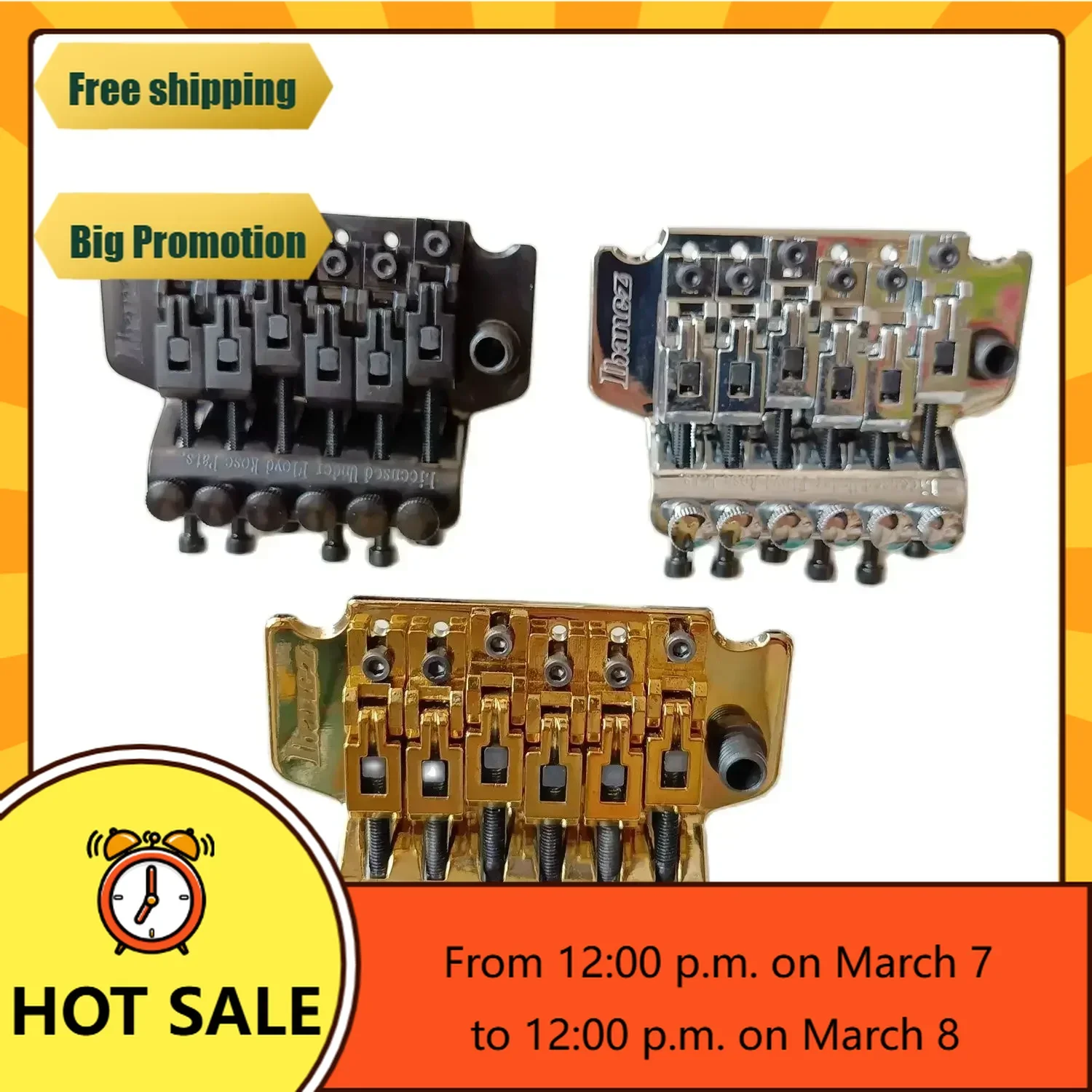 HX---brand new-NEW Rose Tremolo Bridge Double Locking System Bridge for Ib Electric Guitar
HX---brand new-NEW Rose Tremolo Bridge Double Locking System Bridge for Ib Electric Guitar