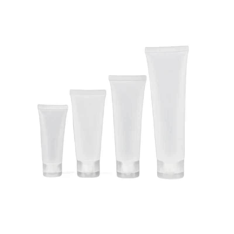 Empty Refillable Plastic Squeeze Tubes Transparent Cosmetic Containers Soft Tube Travel Bottle
Empty Refillable Plastic Squeeze Tubes Transparent Cosmetic Containers Soft Tube Travel Bottle