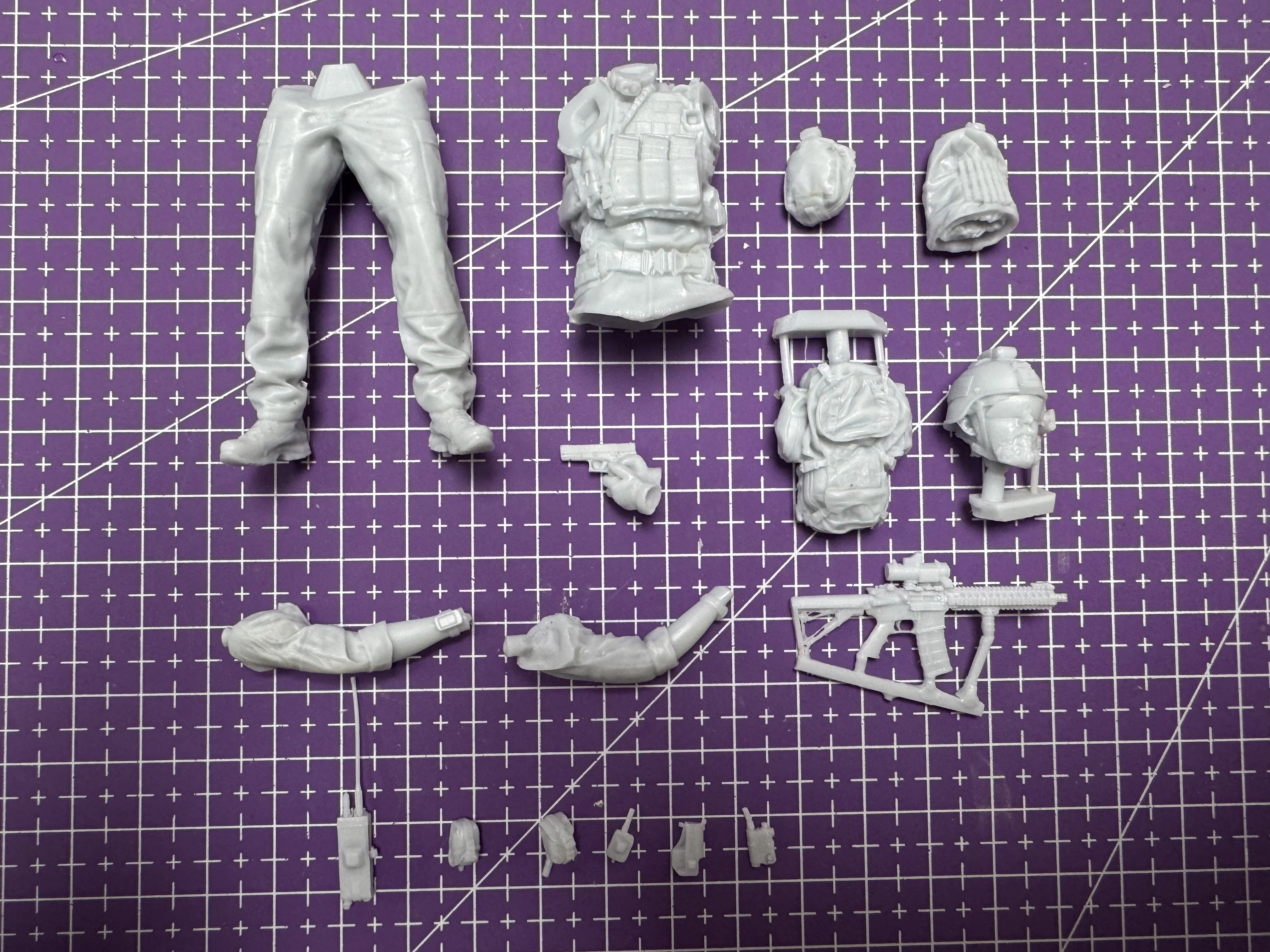 1/16 Casting Resin Model Assembly Kit, GK, US Special Forces SEALs, Unpainted
1/16 Casting Resin Model Assembly Kit, GK, US Special Forces SEALs, Unpainted