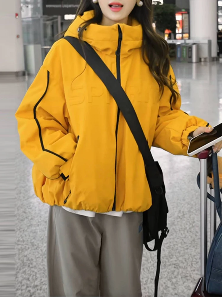 Женская хлопковая куртка серии XiaoXueFlake: модная утепленная спортивная теплая куртка прямого кроя в корейском стиле для зимы и активного отдыха
Женская хлопковая куртка серии XiaoXueFlake: модная утепленная спортивная теплая куртка прямого кроя в корейском стиле для зимы и активного отдыха