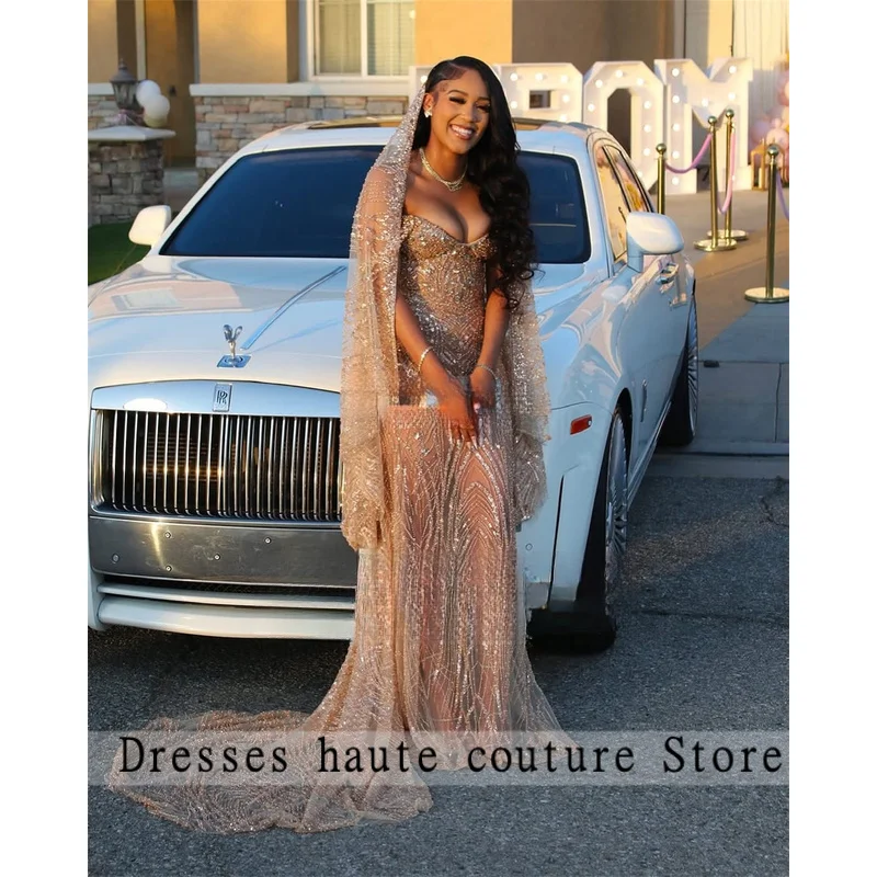 Shiny Sequins Crystal Diamond Mermaid Prom Dresses Sexy African Evening Party Gown Customized Aso Ebi Dubai Robes De Soiree
Shiny Sequins Crystal Diamond Mermaid Prom Dresses Sexy African Evening Party Gown Customized Aso Ebi Dubai Robes De Soiree