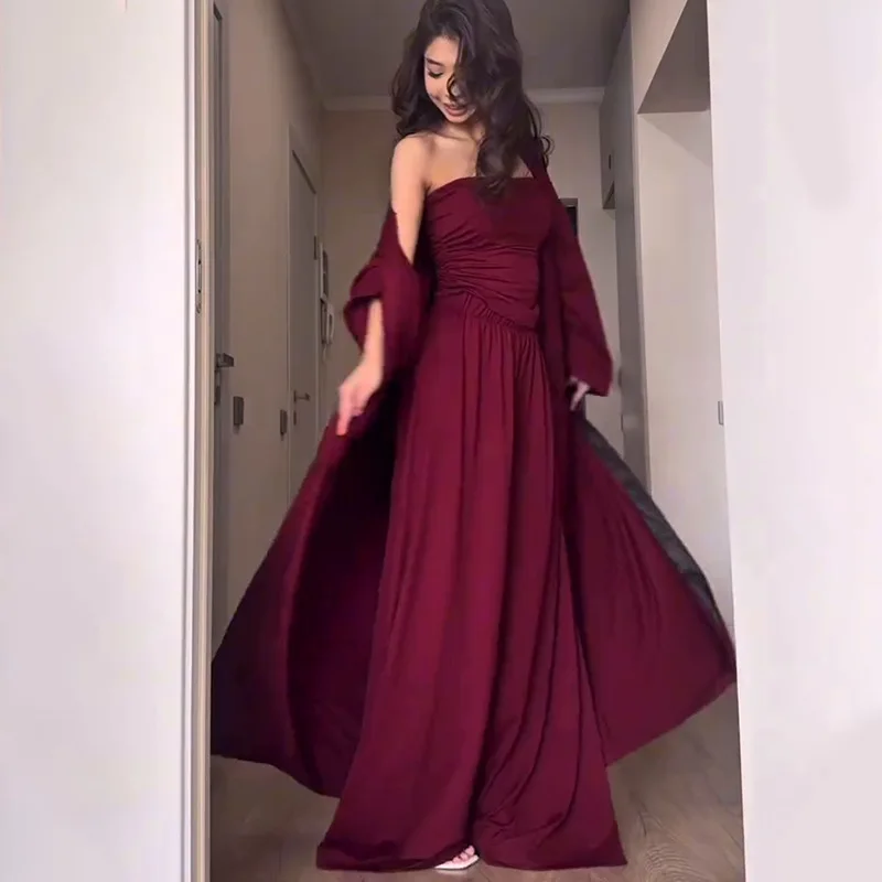 2026 New Oversized Lazy Vibe Solid Color Long Sleeve Cardigan Outerwear Tube Top Elastic Waist Loose Wide Leg Pants 3 Piece Set
2026 New Oversized Lazy Vibe Solid Color Long Sleeve Cardigan Outerwear Tube Top Elastic Waist Loose Wide Leg Pants 3 Piece Set