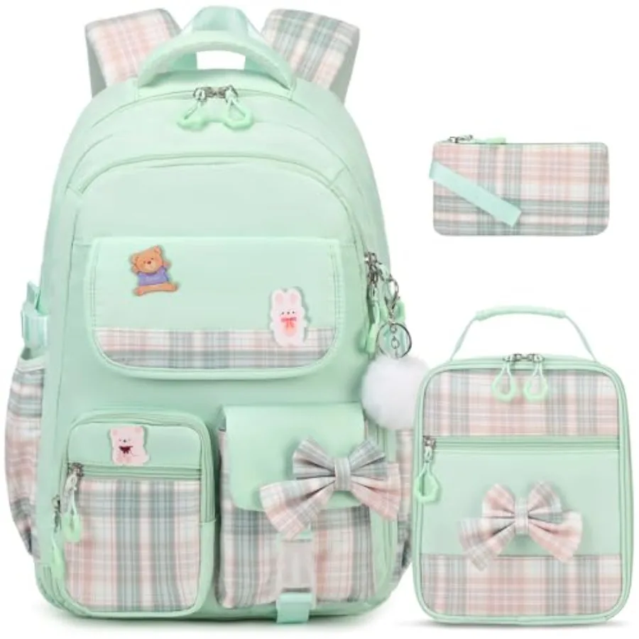 Girls Backpack - 3PCS Backpack for Girls Cute School Backpacks for Kindergarten Elementary Preschool Middle School Bags with Lu
Girls Backpack - 3PCS Backpack for Girls Cute School Backpacks for Kindergarten Elementary Preschool Middle School Bags with Lu