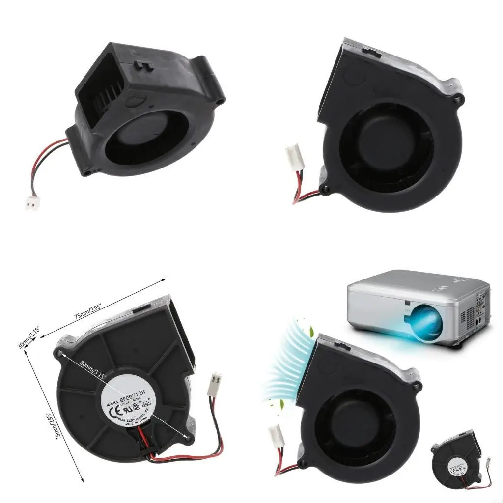 3D Printer Ball Bearing Blower Fan for DC 12V 2Pin Mute Cooling Fan 2900RPM Mute
3D Printer Ball Bearing Blower Fan for DC 12V 2Pin Mute Cooling Fan 2900RPM Mute