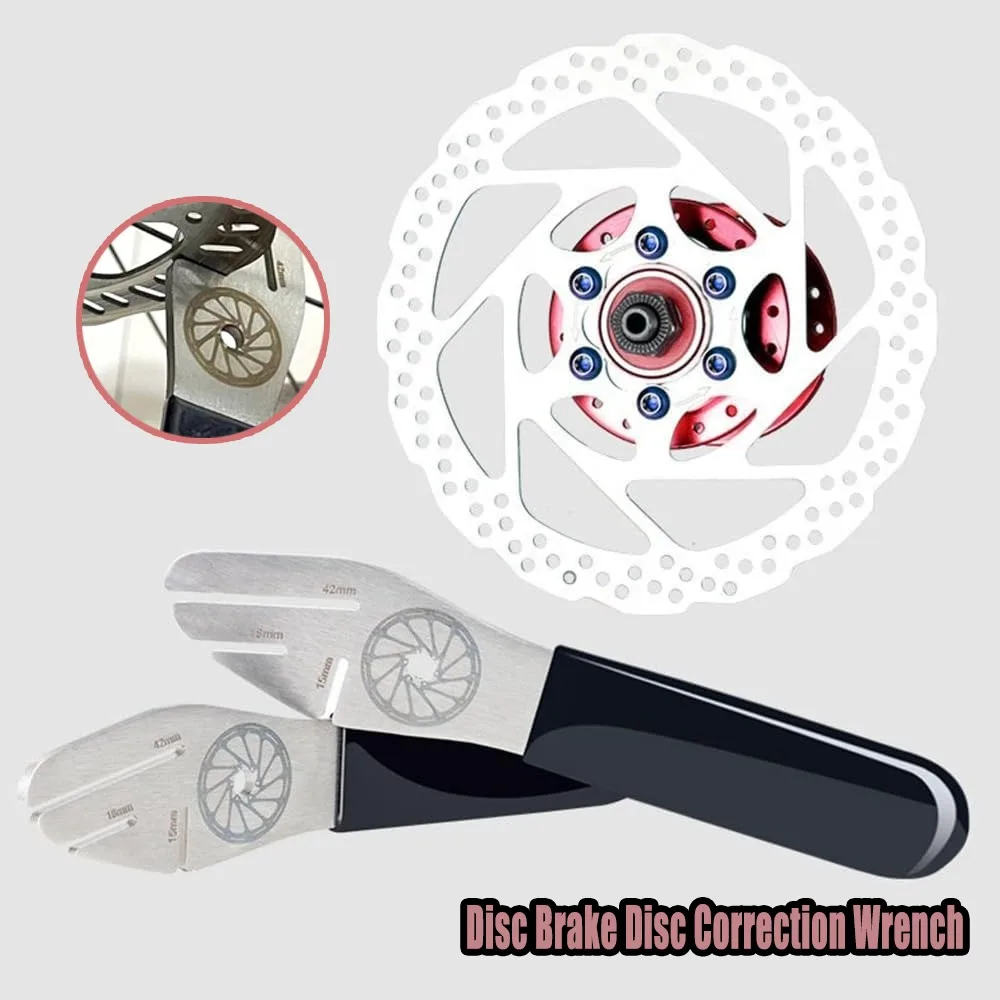 Stainless Steel Bike Disc Rotor Alignment Tool Disc Brake Pad Adjustment Bicycle Maintenance Tools 3 Slot Depths For Road Bike
Stainless Steel Bike Disc Rotor Alignment Tool Disc Brake Pad Adjustment Bicycle Maintenance Tools 3 Slot Depths For Road Bike