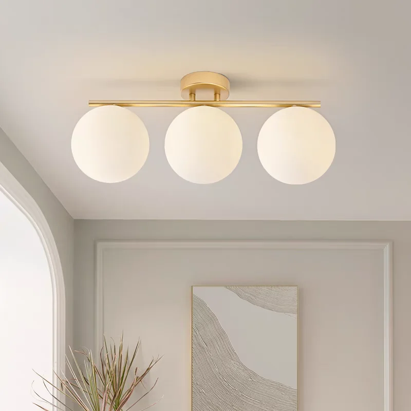 Nordic Modern and Simple Magic Bean Ceiling Lamp Creative White Ball LED Corridor Lamp Bedroom Dining Room Lighting Fixtures
Nordic Modern and Simple Magic Bean Ceiling Lamp Creative White Ball LED Corridor Lamp Bedroom Dining Room Lighting Fixtures