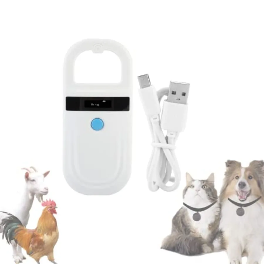 【Spot goods】Gugxiom Pet Microchip Scanner 134.2Khz/125Khz Pet Microchip Reader with OLED Display Low Battery Alarm Animal Chip
【Spot goods】Gugxiom Pet Microchip Scanner 134.2Khz/125Khz Pet Microchip Reader with OLED Display Low Battery Alarm Animal Chip