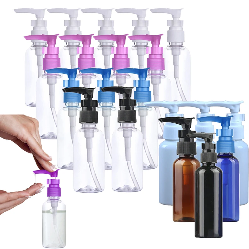 20/30/50Pcs 30-100ml Empty Plastic Shampoo Hand Press Pump Dispenser Bottles Shower Gel Liquid Refillable Cosmetics Containers
20/30/50Pcs 30-100ml Empty Plastic Shampoo Hand Press Pump Dispenser Bottles Shower Gel Liquid Refillable Cosmetics Containers