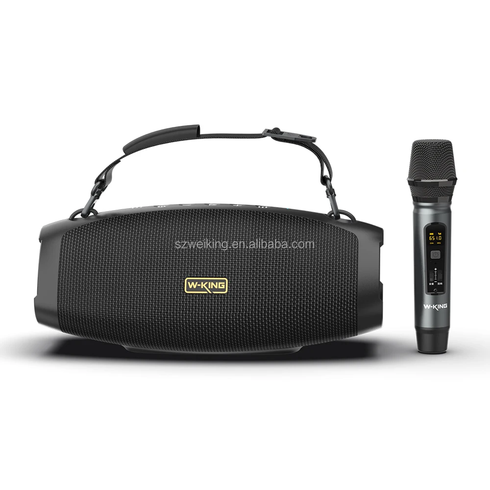 Wholesale W-KING X10 portable Bluetooth camping wireless speaker waterproof IPX6 with optional wireless microphone
Wholesale W-KING X10 portable Bluetooth camping wireless speaker waterproof IPX6 with optional wireless microphone