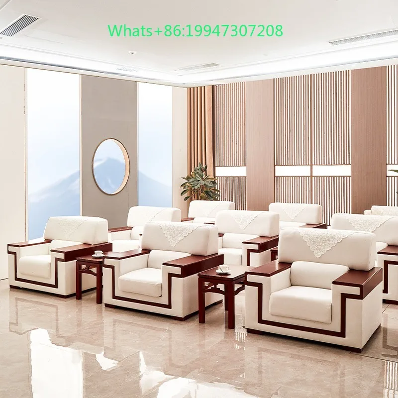 Modern Chinese-style Fabric Office Sofa Solid Wood Frame,4D Adjustable Lumbar Support+Modular Design,135x95x100cm for Villa
Modern Chinese-style Fabric Office Sofa Solid Wood Frame,4D Adjustable Lumbar Support+Modular Design,135x95x100cm for Villa
