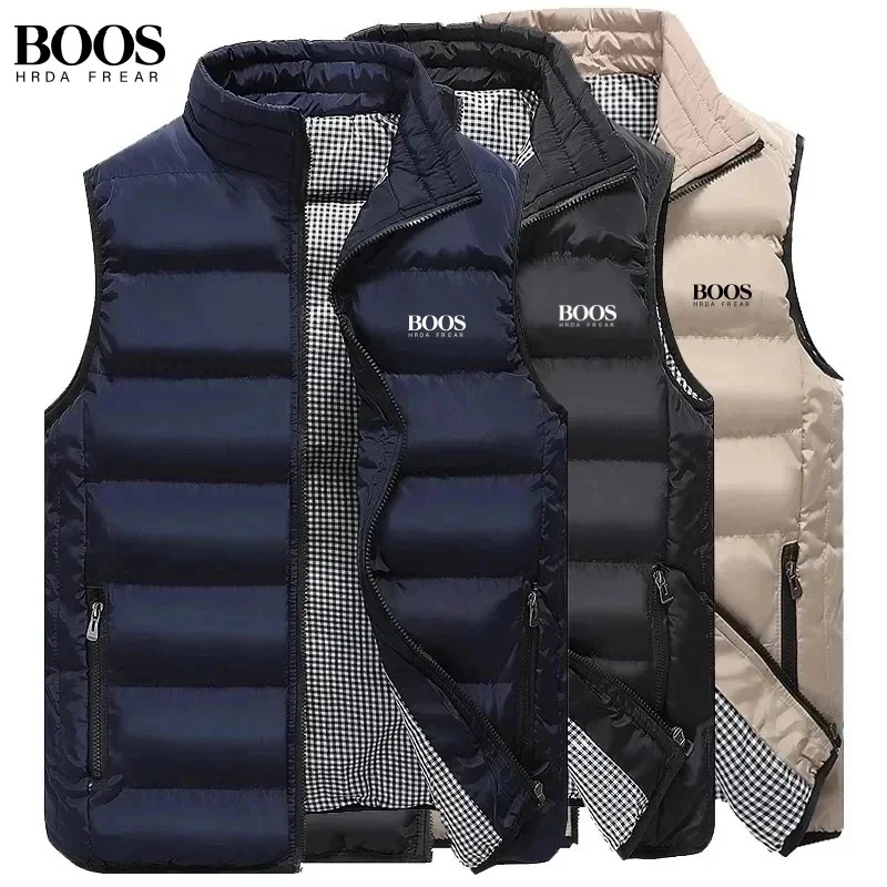 Men's Embroidery Brand High Quality Warm Vest Vest, Autumn and Winter Luxury Fashion Brand, Sleeveless Outdoor Windproof Jacket
Men's Embroidery Brand High Quality Warm Vest Vest, Autumn and Winter Luxury Fashion Brand, Sleeveless Outdoor Windproof Jacket