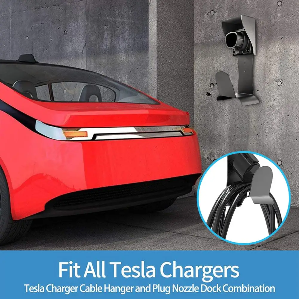 Electric Vehicle Charger Bracket Wall-mounted Electric Vehicle Charger Cable Organizer for Outdoor Indoor Use Stable for Simple
Electric Vehicle Charger Bracket Wall-mounted Electric Vehicle Charger Cable Organizer for Outdoor Indoor Use Stable for Simple