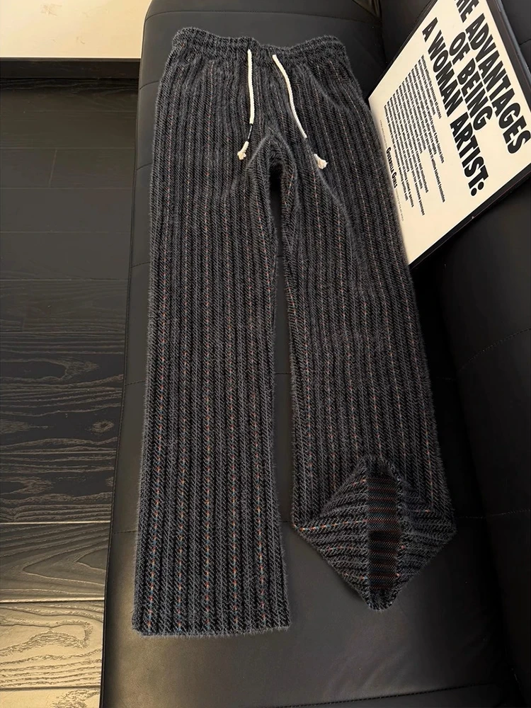 Camere Knitted Pants Men's Casual Straight Leg Autumn Winter Leisure Trousers Small Fraance Sle Weaving Sweatp...
Camere Knitted Pants Men's Casual Straight Leg Autumn Winter Leisure Trousers Small Fraance Sle Weaving Sweatp...