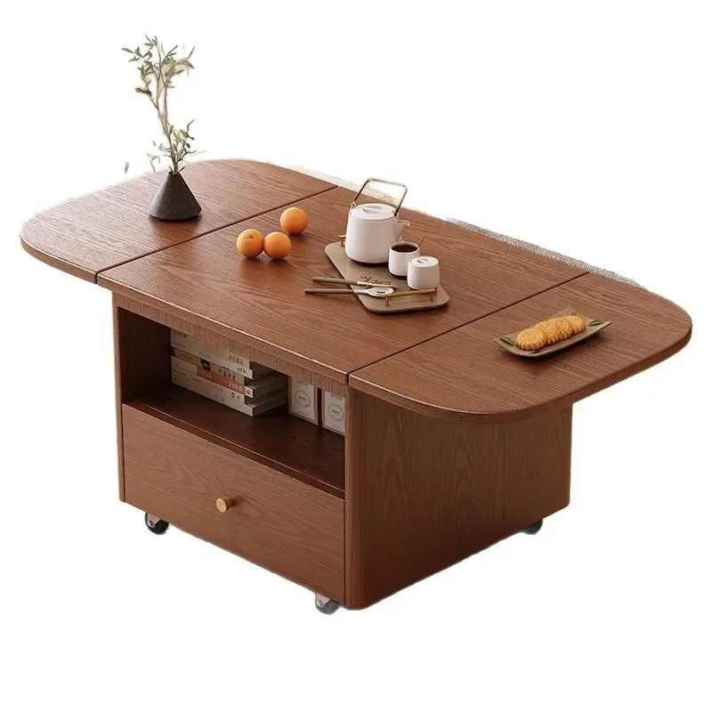 Solid wood mobile folding coffee table living room foldable household tea table trolley sofa multi-functional tea table
Solid wood mobile folding coffee table living room foldable household tea table trolley sofa multi-functional tea table