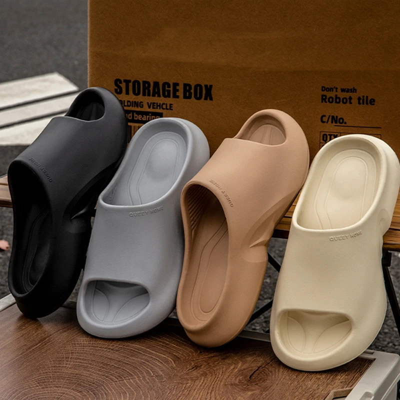 EVA Anti-Slip Men Women Slippers Home Thick Bottom Slippers Comfortable Lightweight Indoor Outdoor Slippers Beach Soft Sandals
EVA Anti-Slip Men Women Slippers Home Thick Bottom Slippers Comfortable Lightweight Indoor Outdoor Slippers Beach Soft Sandals