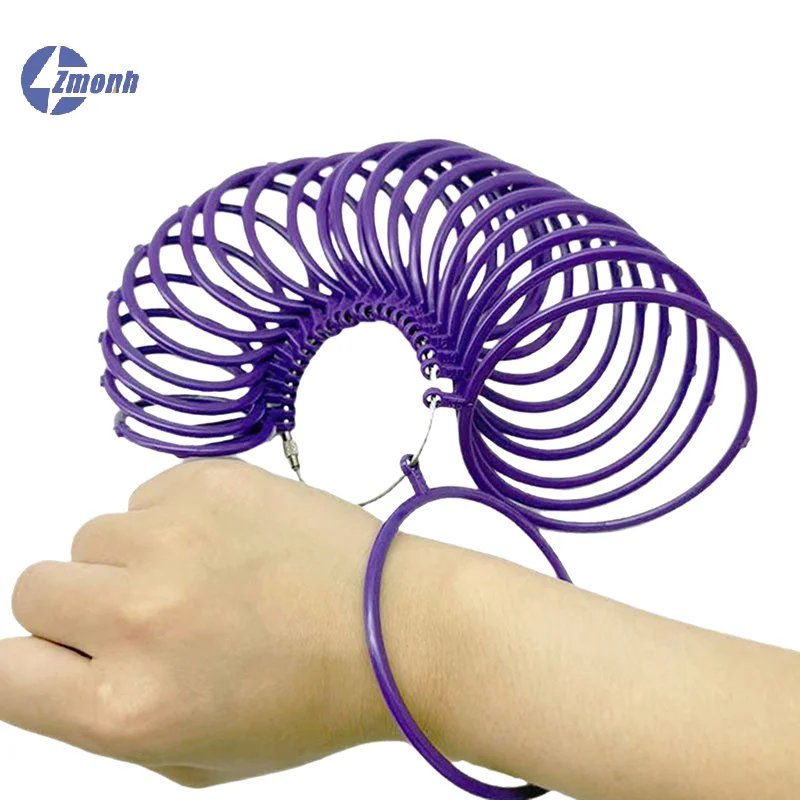 New!1Set Plastic HK Bracelet Sizer Wrist Diameter Sizer For DIY Jewelry Making Loop Bracelet Measuring Tool
New!1Set Plastic HK Bracelet Sizer Wrist Diameter Sizer For DIY Jewelry Making Loop Bracelet Measuring Tool