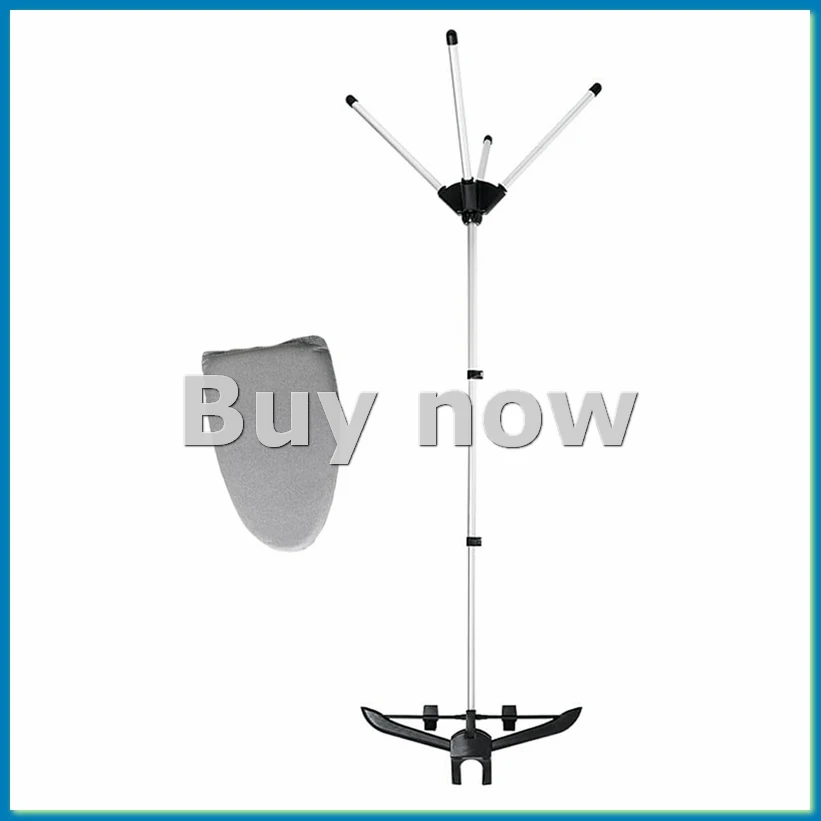 Складная подставка для отпаривателя для одежды с гладильными перчатками для одежды, регулируемая стойка для отпаривателя с двумя зажимами для костюмной рубашки, B-ABHG
Складная подставка для отпаривателя для одежды с гладильными перчатками для одежды, регулируемая стойка для отпаривателя с двумя зажимами для костюмной рубашки, B-ABHG