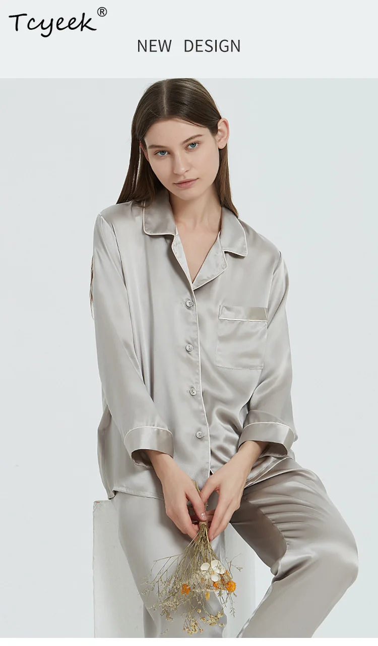 100% Real Silk Women's 16 Momme Pajama Set Summer Thin Sleepwear Nightgown P31008Z
100% Real Silk Women's 16 Momme Pajama Set Summer Thin Sleepwear Nightgown P31008Z
