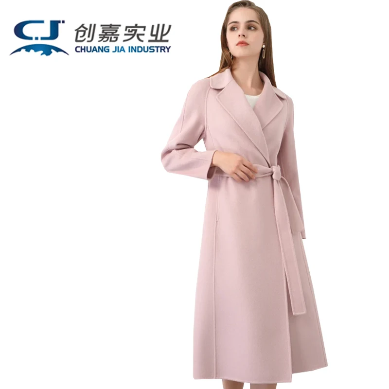 Double-sided Cashmere Women's Coat Autumn Winter Black Lace-up Long Coat Temperament Elegant Youth Fashion Light Luxury Wear
Double-sided Cashmere Women's Coat Autumn Winter Black Lace-up Long Coat Temperament Elegant Youth Fashion Light Luxury Wear