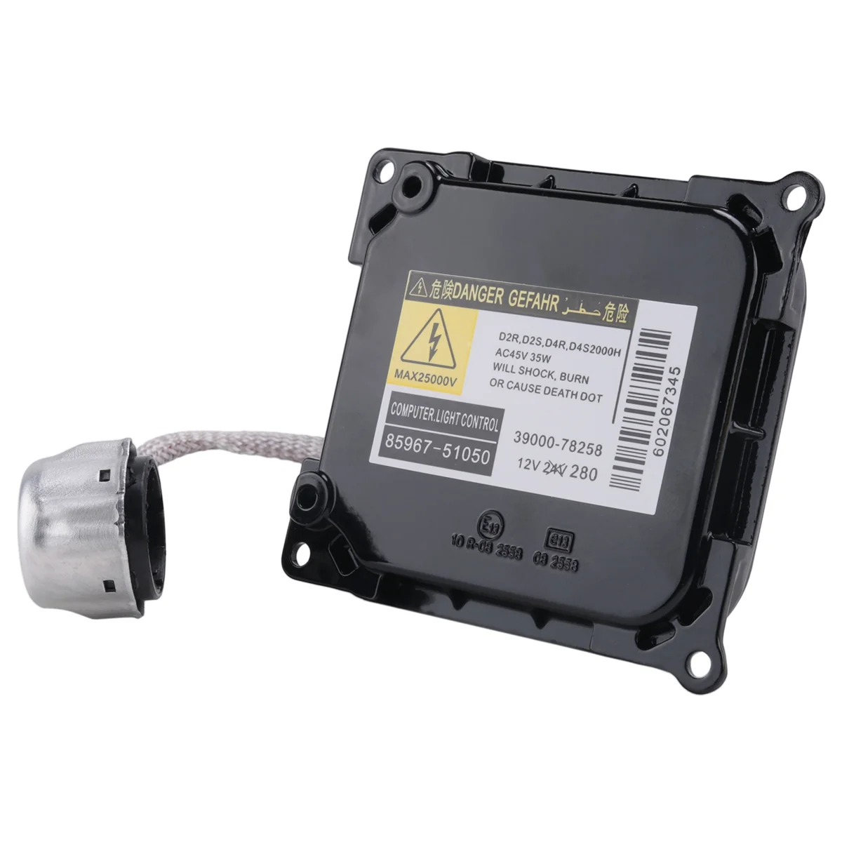 85967-51050 85967-20010 HID Xenon Headlight Ballast Control Unit Module for D2R D2S D4R D4S Bulb for Toyota Lexus
85967-51050 85967-20010 HID Xenon Headlight Ballast Control Unit Module for D2R D2S D4R D4S Bulb for Toyota Lexus