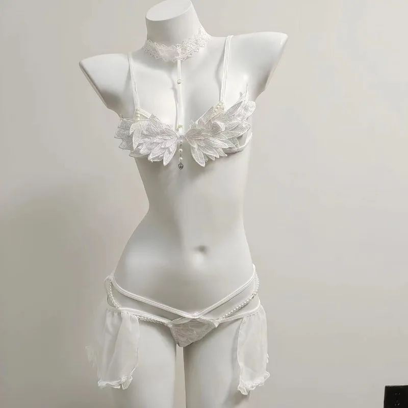 halloween devil anime cosplay angel erotic lingerie underwear set women Water Soluble Flower Embroidered Wings Seduction nighty
halloween devil anime cosplay angel erotic lingerie underwear set women Water Soluble Flower Embroidered Wings Seduction nighty
