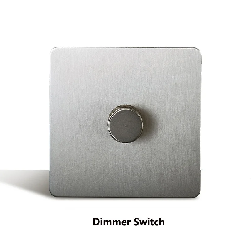 LED Dimmer Switch Electrical Light Brightness Regulator Antique Brass EU Standard with Claws
LED Dimmer Switch Electrical Light Brightness Regulator Antique Brass EU Standard with Claws