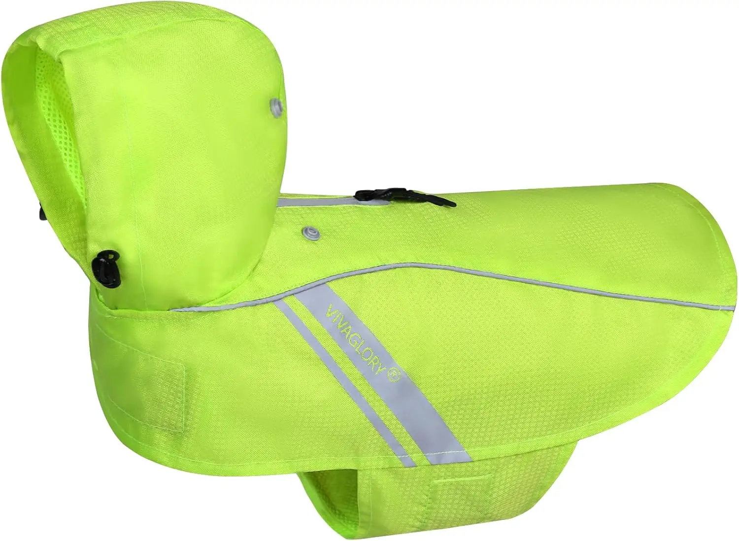All-Seasons Dog Raincoat with Harness Hole, Reflective Waterproof Jacket for Dogs & Puppies, Bright Yellow
All-Seasons Dog Raincoat with Harness Hole, Reflective Waterproof Jacket for Dogs & Puppies, Bright Yellow