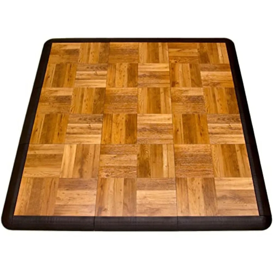 Portable Dance Floor, Interlocking Dance Floor Tiles, Lightweight Plastic Modular Kit 3' X 3',Finish, 21 Pcs (9 Sq Ft
Portable Dance Floor, Interlocking Dance Floor Tiles, Lightweight Plastic Modular Kit 3' X 3',Finish, 21 Pcs (9 Sq Ft