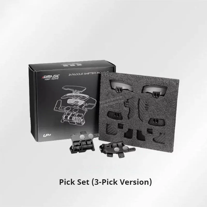 SIMAGIC Push-Pull Shifter Simulated Racing gear Shift Paddles For Simagic Zeus Neo X Series and GT Neo Steering Wheels
SIMAGIC Push-Pull Shifter Simulated Racing gear Shift Paddles For Simagic Zeus Neo X Series and GT Neo Steering Wheels