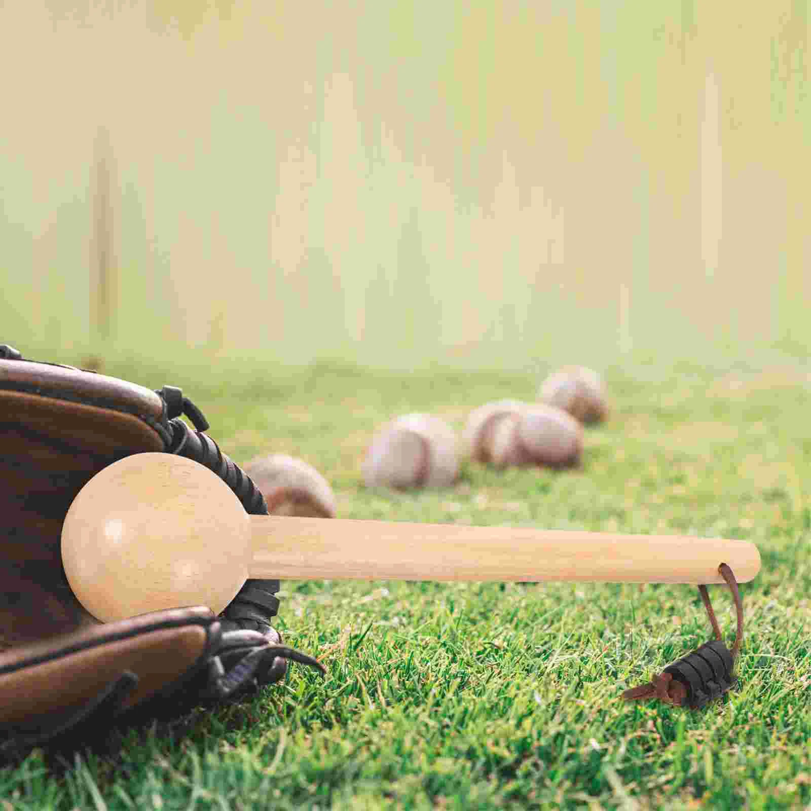 Rubber Wood Baseball Hammer Solid Matchstick Round Wooden Bat Pole Hole Board Accessories Small Mittens
Rubber Wood Baseball Hammer Solid Matchstick Round Wooden Bat Pole Hole Board Accessories Small Mittens