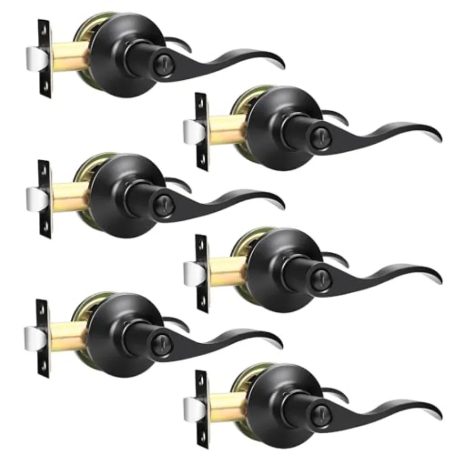 Pack s Interior Handles Black Handles Keyless Modern Wave s for Bedroom and Bedroom
Pack s Interior Handles Black Handles Keyless Modern Wave s for Bedroom and Bedroom
