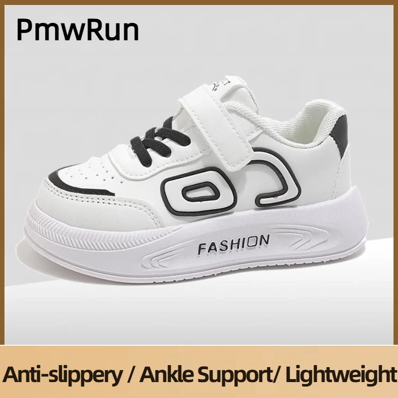 PU Leather Sport Shoes For Children Trend Fashion Teenager Kid's Sneakers Anti-slippery Boy's Girl's Running Shoes Casual Shoes
PU Leather Sport Shoes For Children Trend Fashion Teenager Kid's Sneakers Anti-slippery Boy's Girl's Running Shoes Casual Shoes