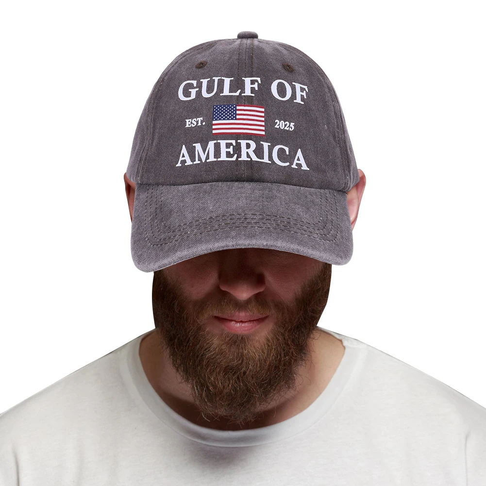 Gulf of America 2025 Vintage Baseball Cap Washed Cotton Golf Dad Hat Adjustable Sports Sun Hat Gulf of America Hat Men Women Cap
Gulf of America 2025 Vintage Baseball Cap Washed Cotton Golf Dad Hat Adjustable Sports Sun Hat Gulf of America Hat Men Women Cap