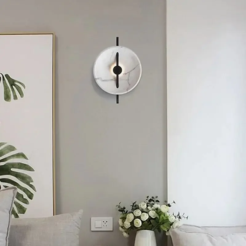 Scandinavian Minimalist Circular Black White Home Living Room Decorative Lamp Modern Creative Homestay Bedside Led Wall Light
Scandinavian Minimalist Circular Black White Home Living Room Decorative Lamp Modern Creative Homestay Bedside Led Wall Light