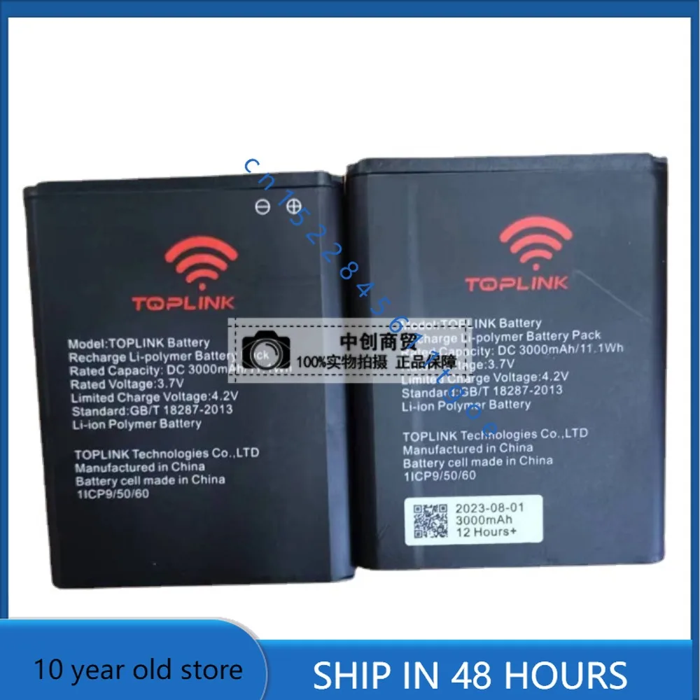 High quality batteries For TopLink Battery Topilnk Router Battery 3000MAh 3.7V
High quality batteries For TopLink Battery Topilnk Router Battery 3000MAh 3.7V