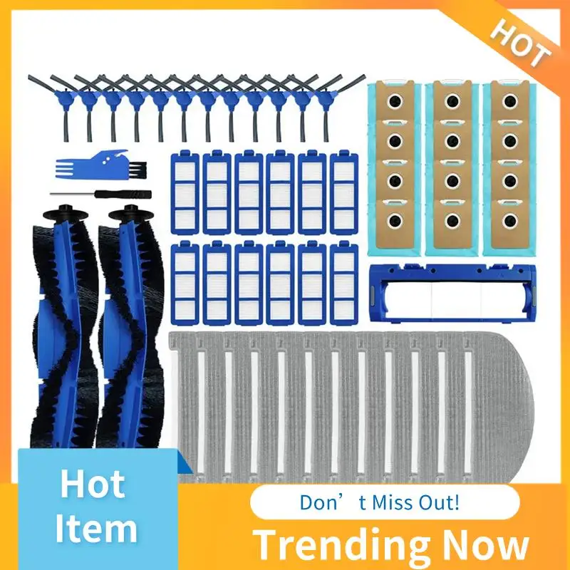 CMHI-For Eufy G40 Hybrid / Hybrid+ Robot Vacuum Cleaner Main Side Brush Cover Mop Cloth Rags Hepa Filter Dust Bags Parts
CMHI-For Eufy G40 Hybrid / Hybrid+ Robot Vacuum Cleaner Main Side Brush Cover Mop Cloth Rags Hepa Filter Dust Bags Parts